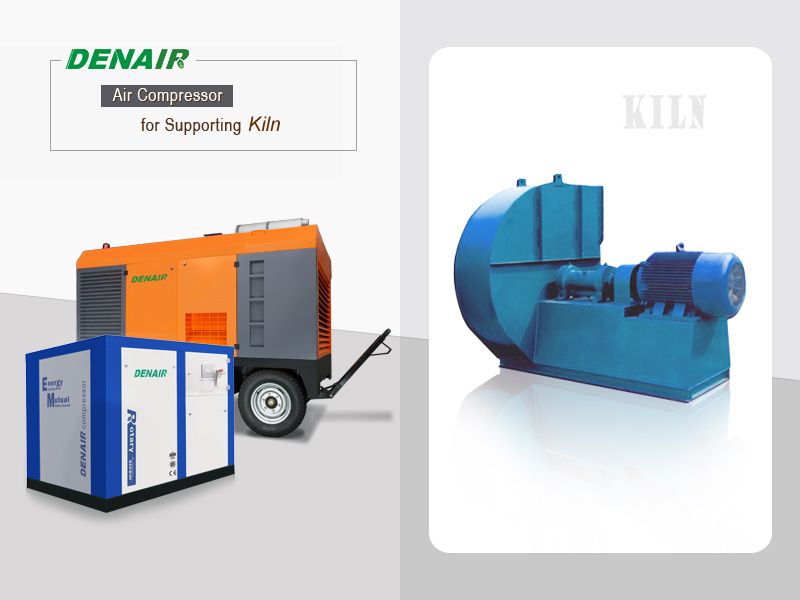 Air Compressor for Supporting Kiln
