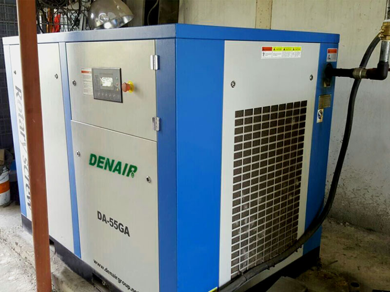 DENAIR 75HP Air Compressor System in Tanzania