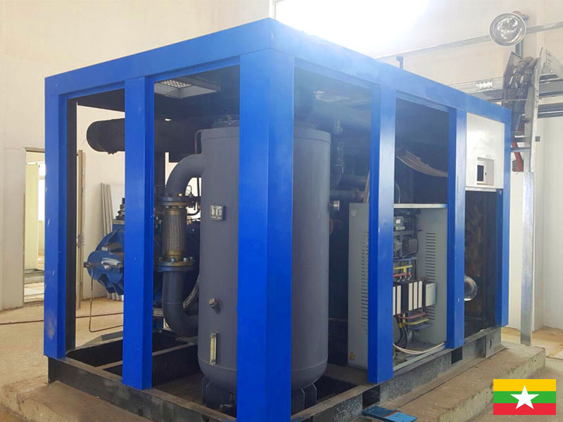 Air compressors for Mine Construction in Myanmar