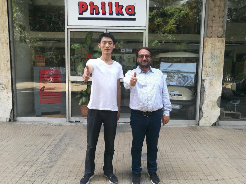 DENAIR Sales Engineer Visiting Customers in Lebanon