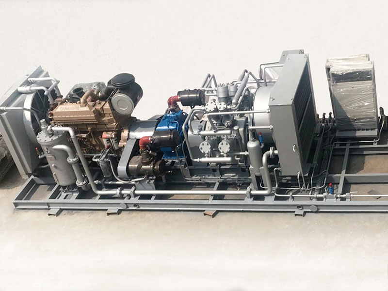 Enhance high pressure diesel mobile air compressor