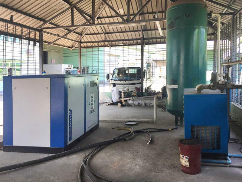 DENAIR air compressors in Myanmar