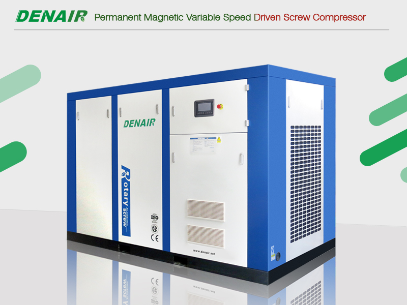 Permanent Magnetic Variable Speed Driven Screw Compressor