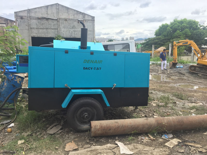 DENAIR Portable Air Compressor for Plumbing Works in Philippines