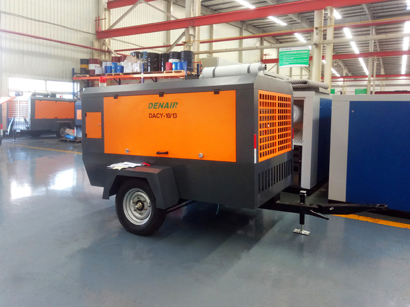 Diesel portable air compressor used in chittagong