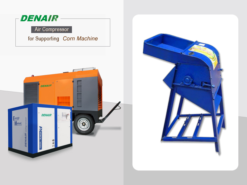 Air Compressor for Supporting Corn Machine