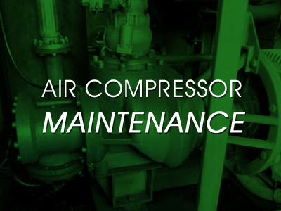 Air compressor maintenance