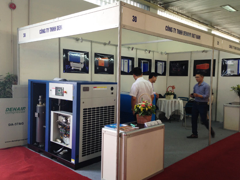 DENAIR air compressor at VIIF 2015