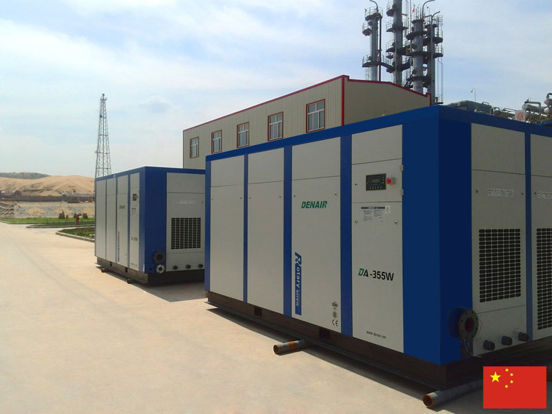 DENAIR DA-355 335KW Air Compressor For Chemical Plant In China