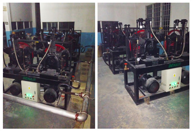 High Pressure Piston Air Compressor for Plastics in Fiji