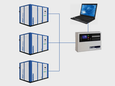 DENAIR compressor - energy saving starting from control system 