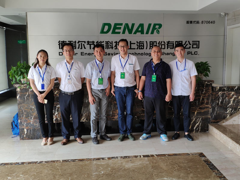 DENAIR air compressor strict quality standard and excellent service