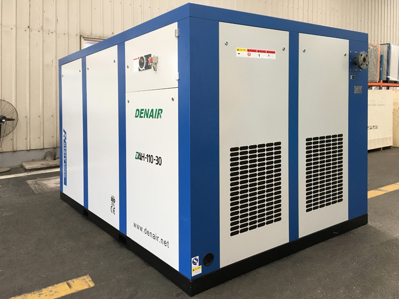 DENAIR high pressure double screw air compressor 