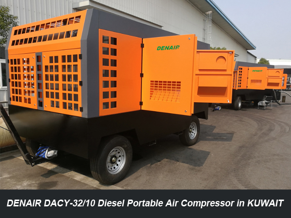 DENAIR DACY-32/10 diesel portable air compressor in KUWAIT