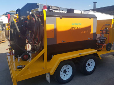 Diesel Mobile Screw Air Compressor In Australia