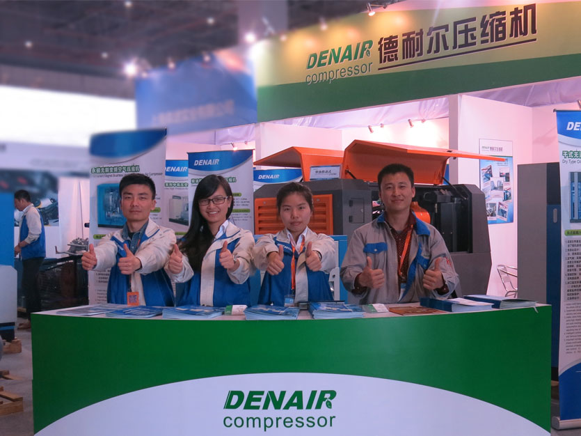 DENAIR new air compressors are highlight at the 27th CIHF