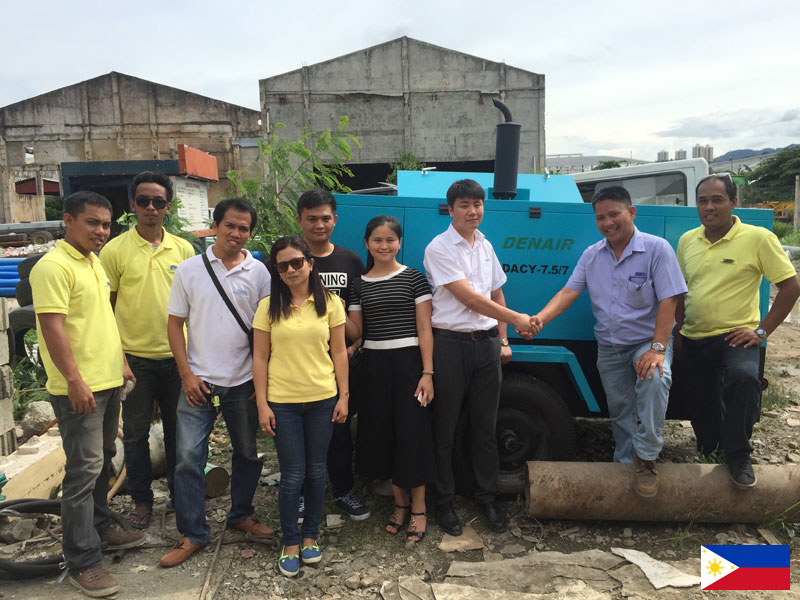 Portable Air Compressor for Plumbing Works in Philippines