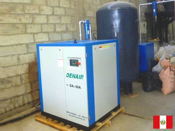 DENAIR Screw Air Compressor for Food Industry