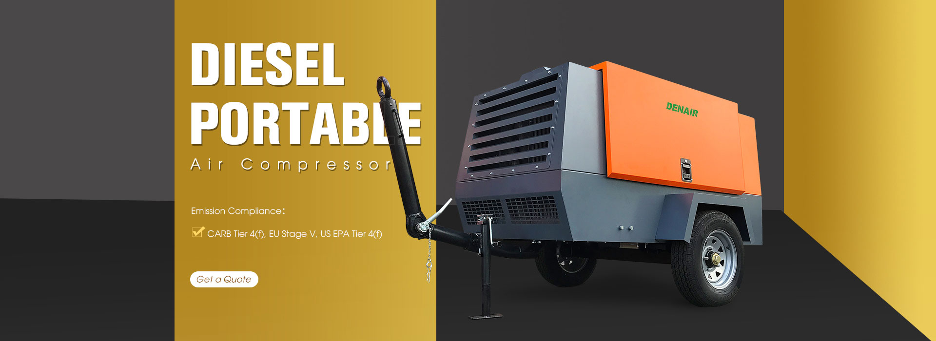 Diesel Portable Air compressor